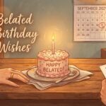 Belated Birthday Wishes