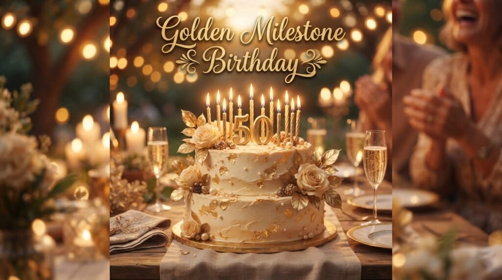 Best 50th Birthday Wishes to Celebrate the Golden Milestone