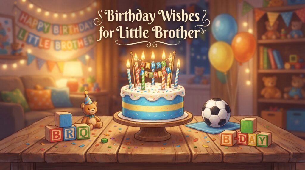 Birthday Wishes for Little Brother