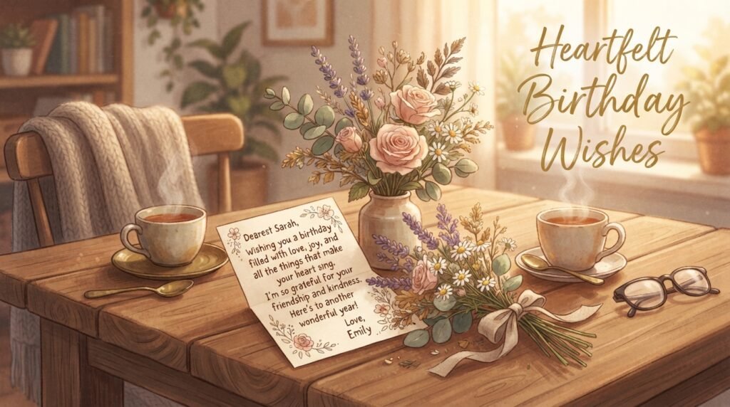 Heartfelt Birthday Wishes for Friend