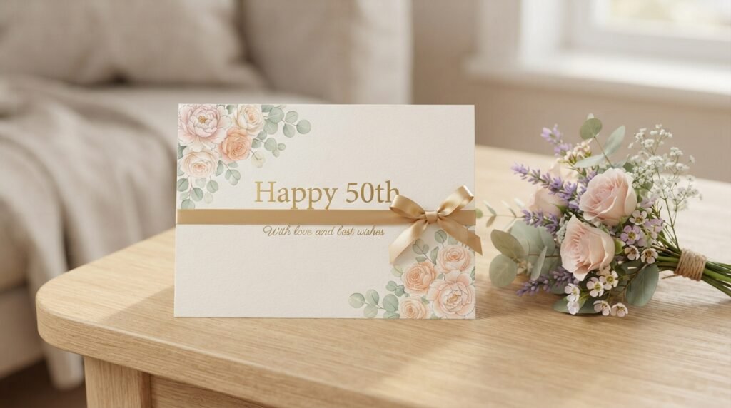 Short and Sweet 50th Birthday Wishes