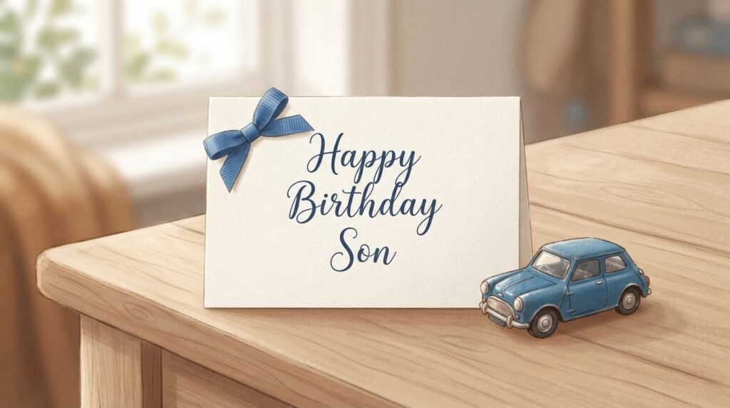 Short and Sweet Birthday Wishes for Son