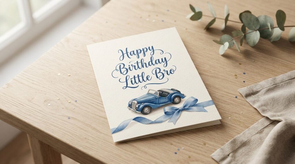 Short and Sweet Birthday Wishes for Little Brother