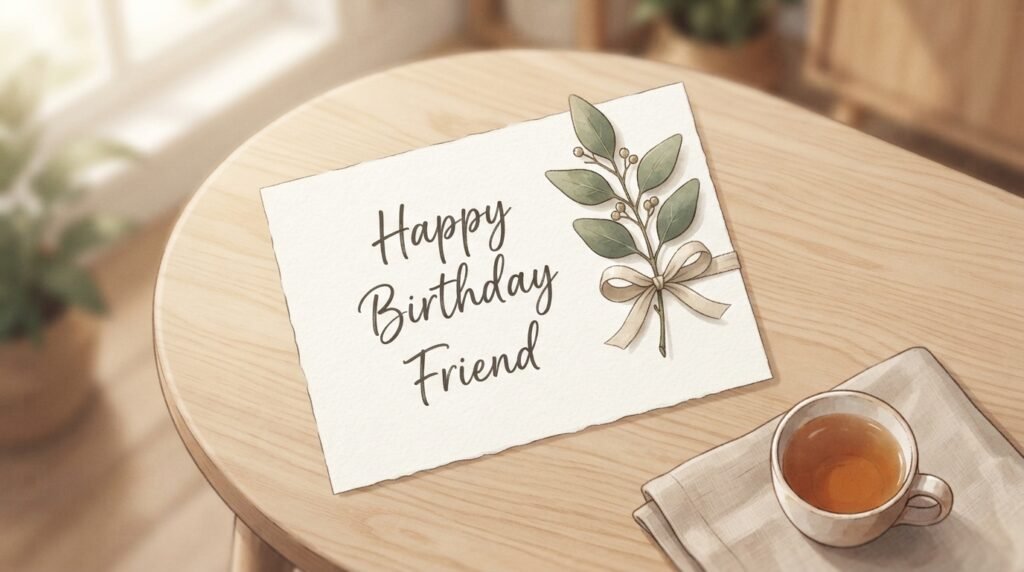 Short and Sweet Birthday Wishes for Friend