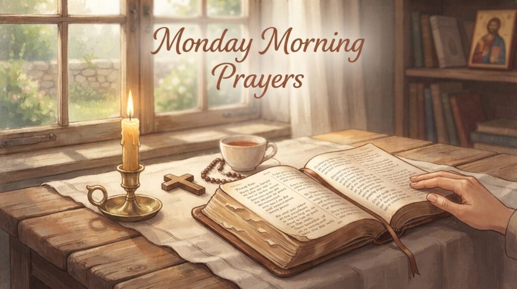 Powerful Good Morning Monday Prayers and Spiritual Blessings