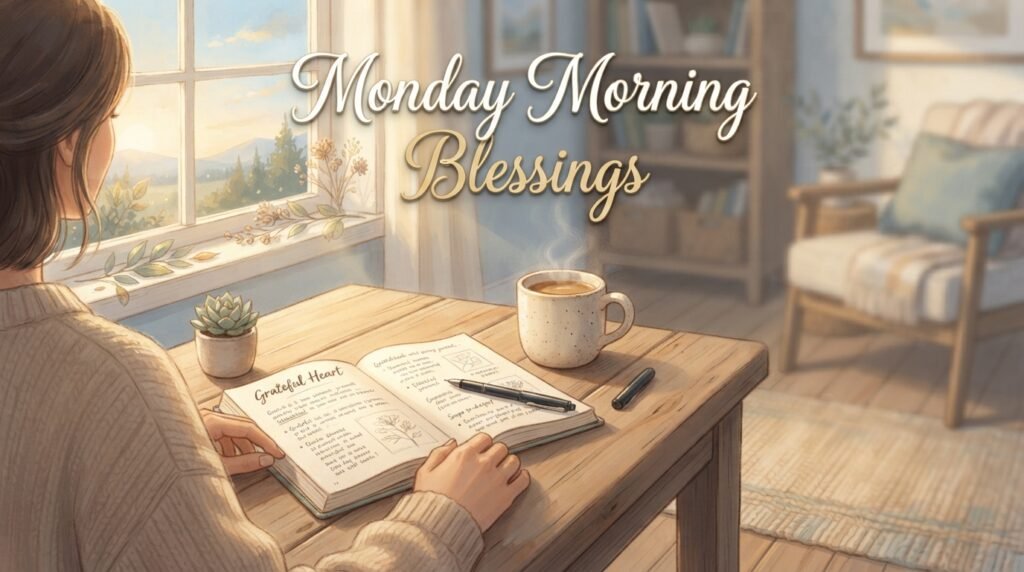 Monday morning blessings and prayers images