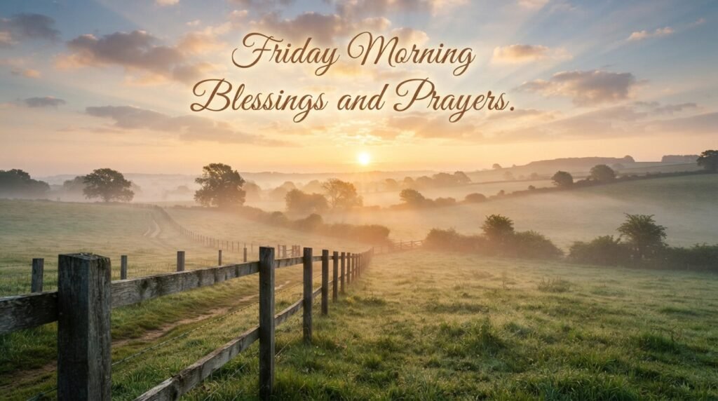 Friday Morning Blessings
