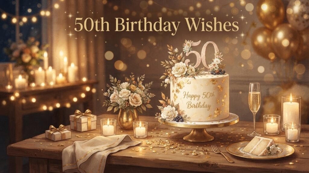 50th Birthday Wishes
