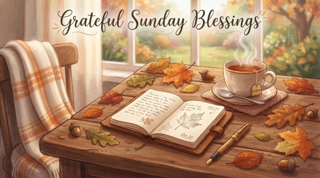 Thankful and Gratitude Sunday Blessings Images
