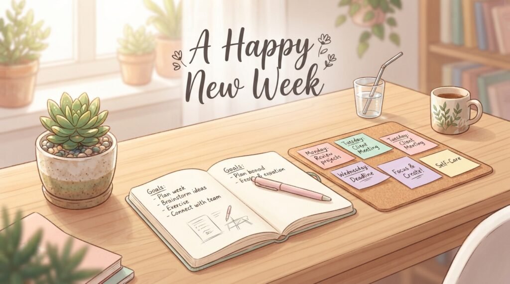 Unique Good Morning Monday Wishes for a Happy New Week