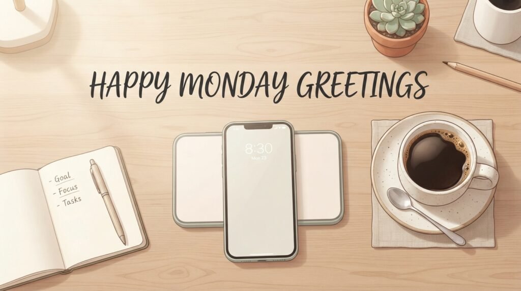 Happy Monday Greetings and Messages for Social Media