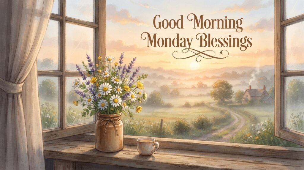 Good Morning Monday Blessings