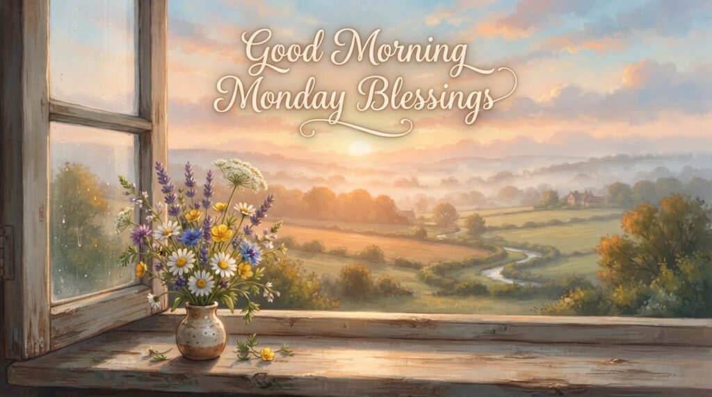Beautiful Good Morning Monday Blessings for a Fresh Start