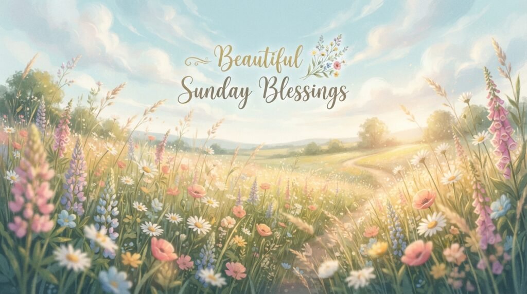 Beautiful Sunday Blessings Images to Share