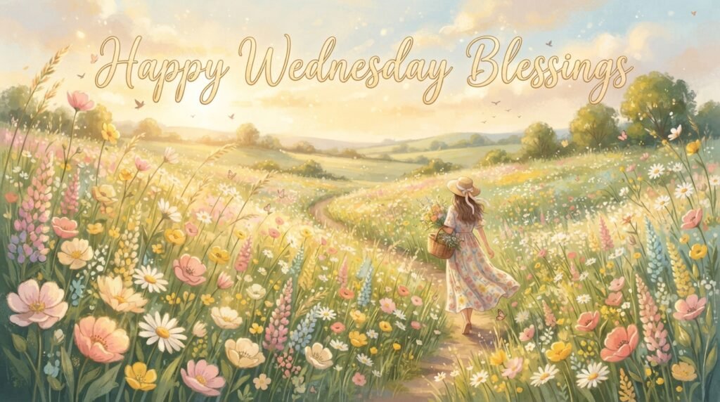 Cheerful and Uplifting Wednesday Blessings for a Bright Midweek