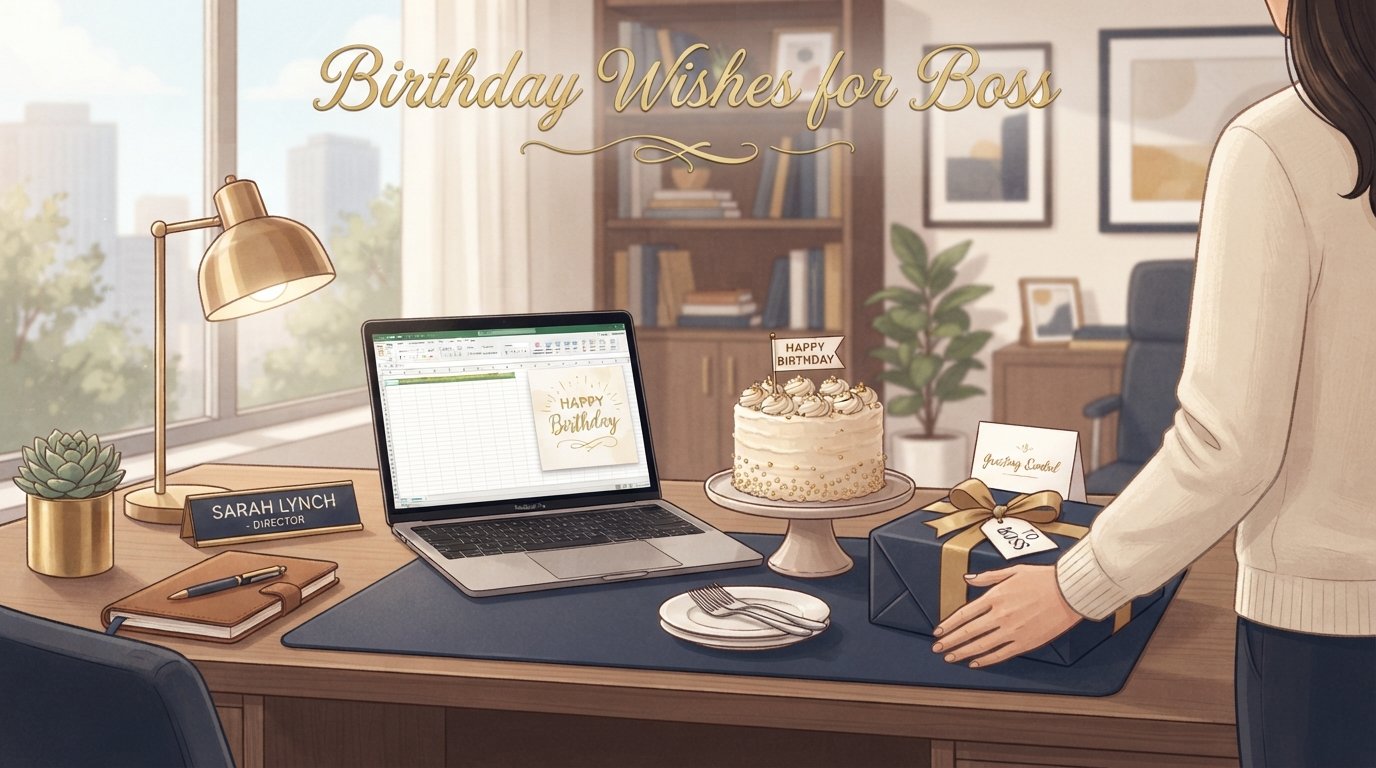 Heart Touching Birthday Wishes for Boss