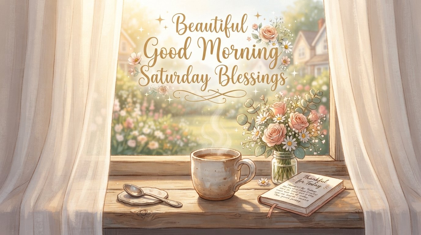 Good Morning Saturday Blessings